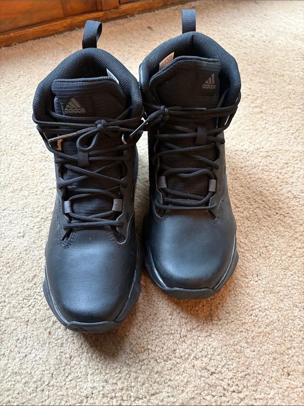 adidas Black Men’s High-Top Trail Boots